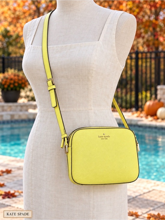 kate spade Handbags - kate spade bright yellow crossbody bag